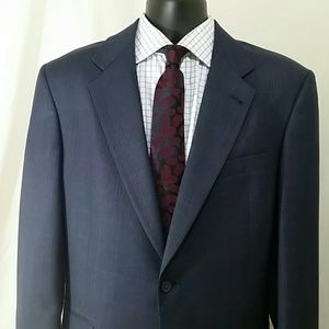 HART SCHAFFNER MARX NAVY BLUE BLAZER SIZE 41 R